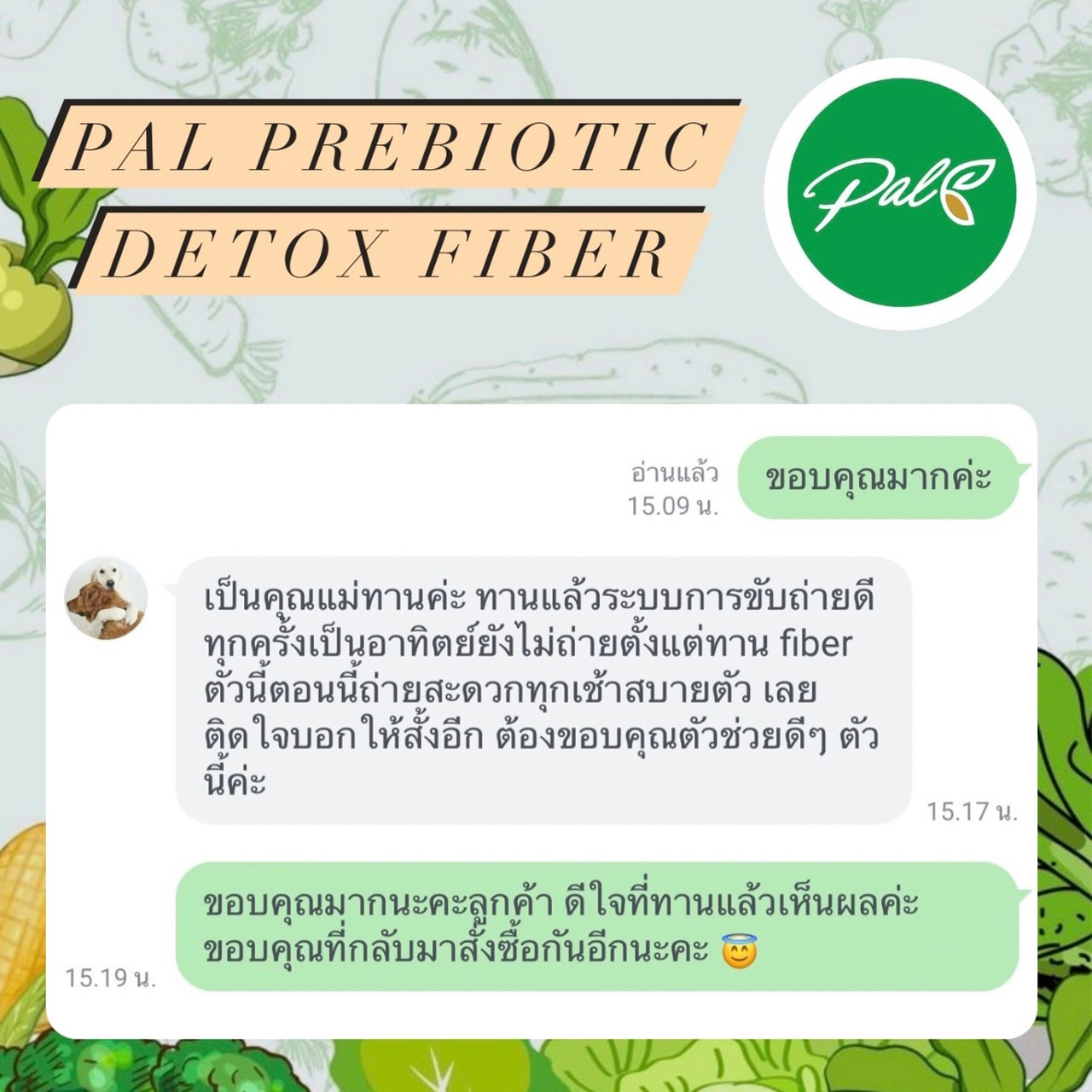 ผลลัพธ์จากการทานแพลไฟเบอร์